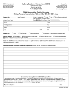 FOIA Request Forms