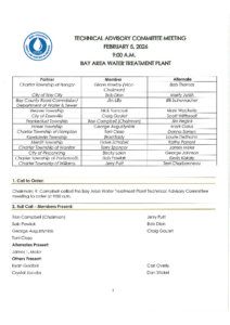 February 2026 TAC Minutes